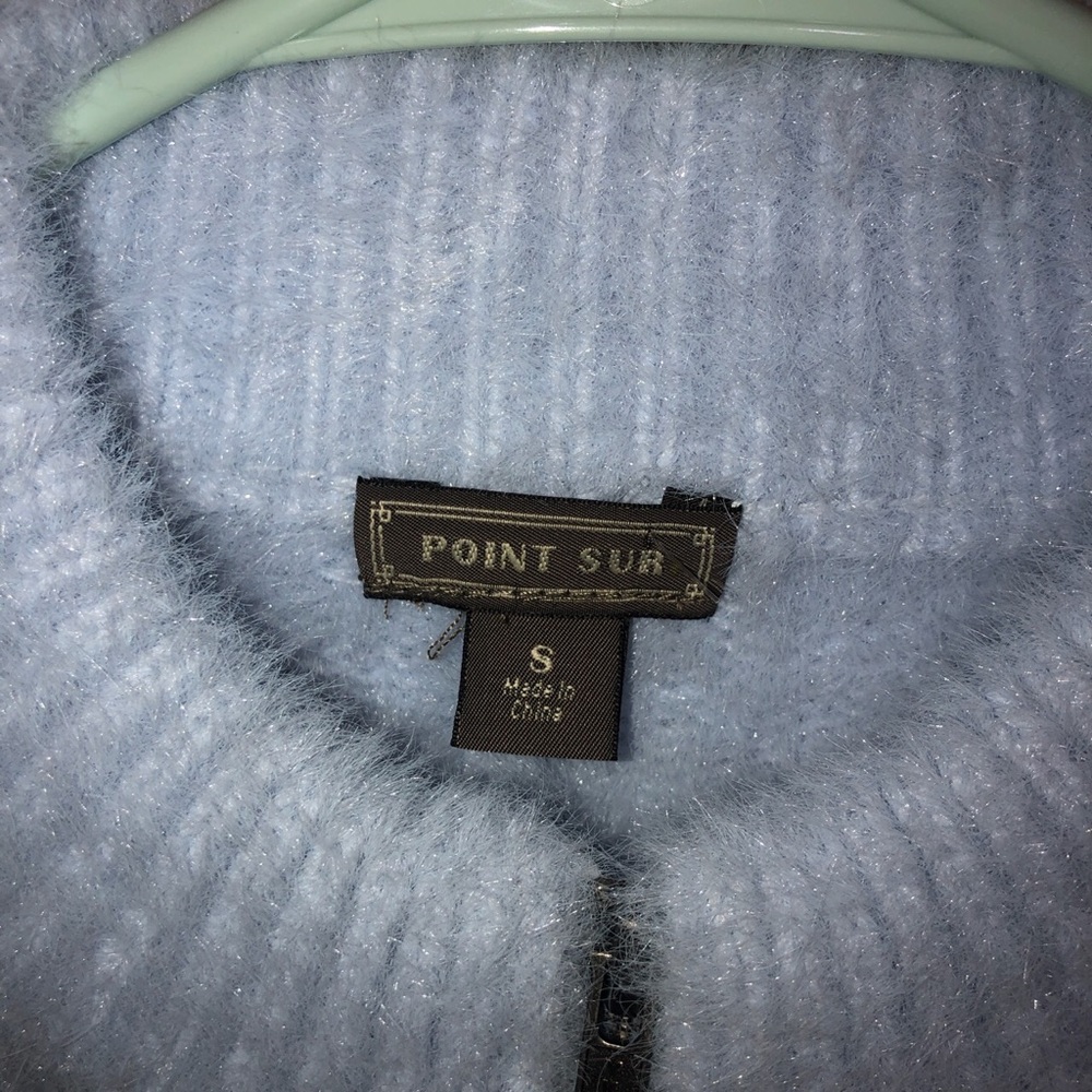 J.Crew Point Sur fuzzy jacket